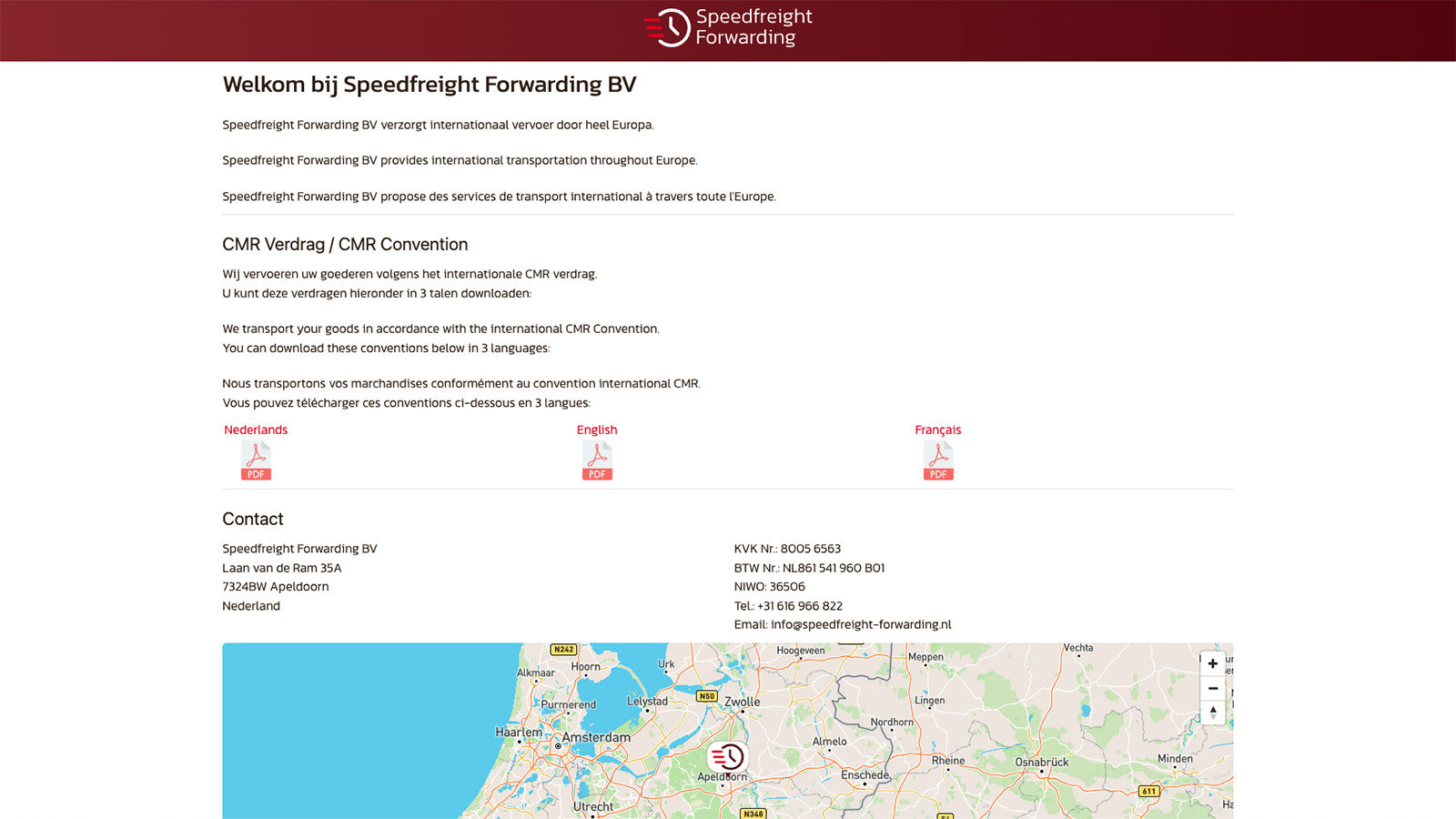 Speedfreight Forwarding BV